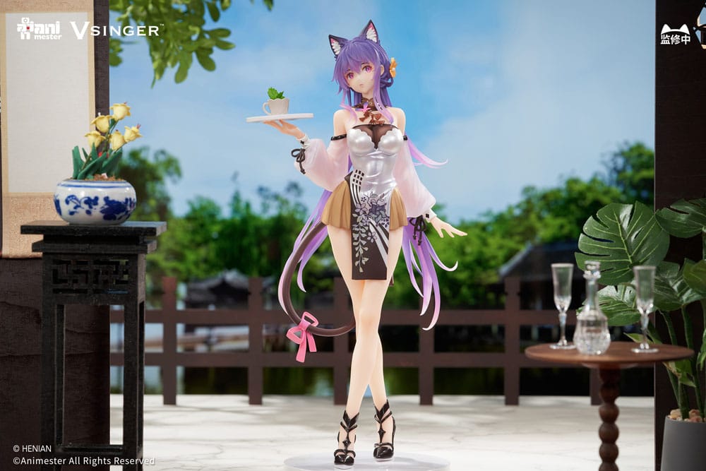 VSinger Luo Tianyi & Mo Qingxian Statue 1/7 Mo Qingxian Tea Time Melody Ver. 26 cm Image 12