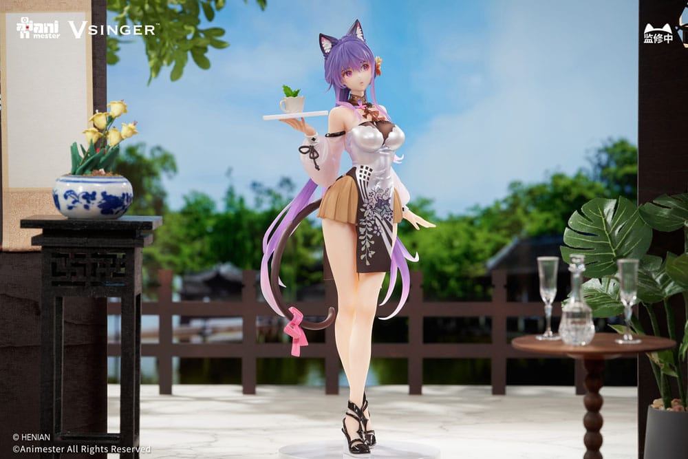 VSinger Luo Tianyi & Mo Qingxian Statue 1/7 Mo Qingxian Tea Time Melody Ver. 26 cm Image 14