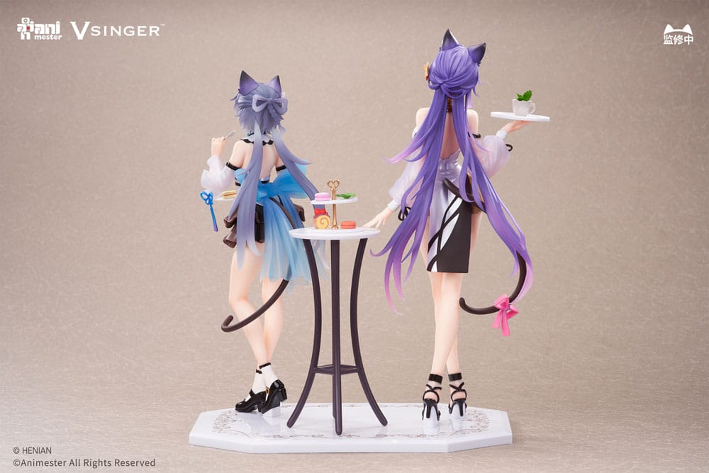 VSinger Luo Tianyi & Mo Qingxian Statuen 1/7 2er-Pack Luo Tianyi & Mo Qingxian Tea Time Melody Ver. Image 4
