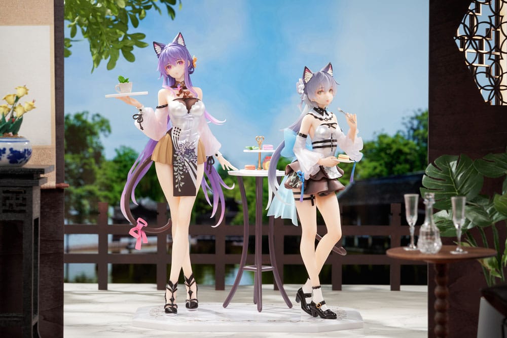 VSinger Luo Tianyi & Mo Qingxian Statuen 1/7 2er-Pack Luo Tianyi & Mo Qingxian Tea Time Melody Ver. Image 12