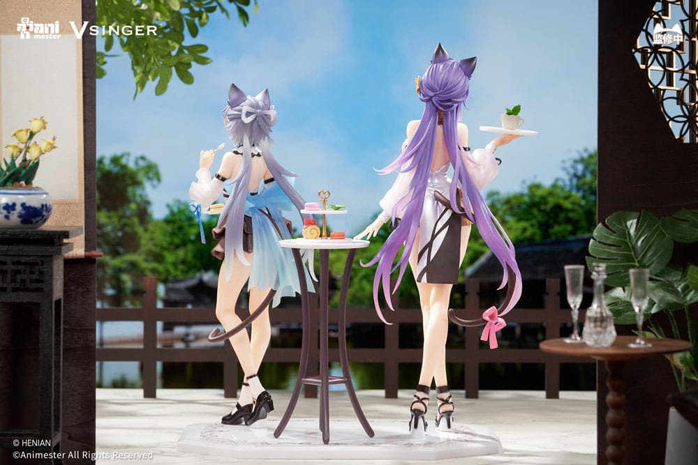 VSinger Luo Tianyi & Mo Qingxian Statuen 1/7 2er-Pack Luo Tianyi & Mo Qingxian Tea Time Melody Ver. Image 15