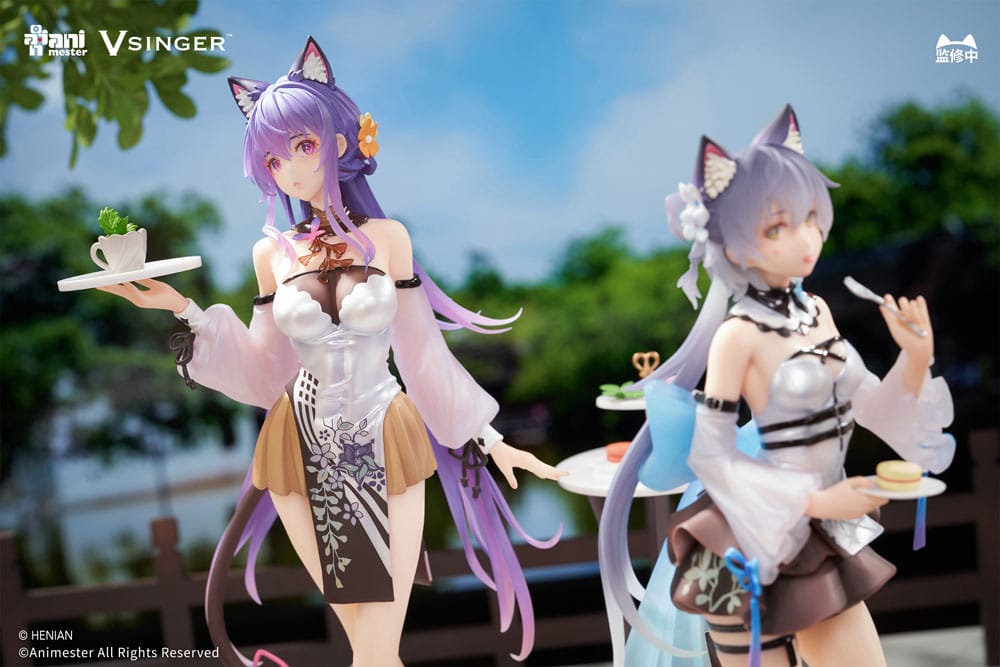 VSinger Luo Tianyi & Mo Qingxian Statuen 1/7 2er-Pack Luo Tianyi & Mo Qingxian Tea Time Melody Ver. Image 18