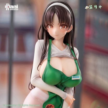 Original Character Statue 1/6 First Business! Mari Hanamiya the Gentle Shop Assistant illustration by POPQN 28 cm Image 10