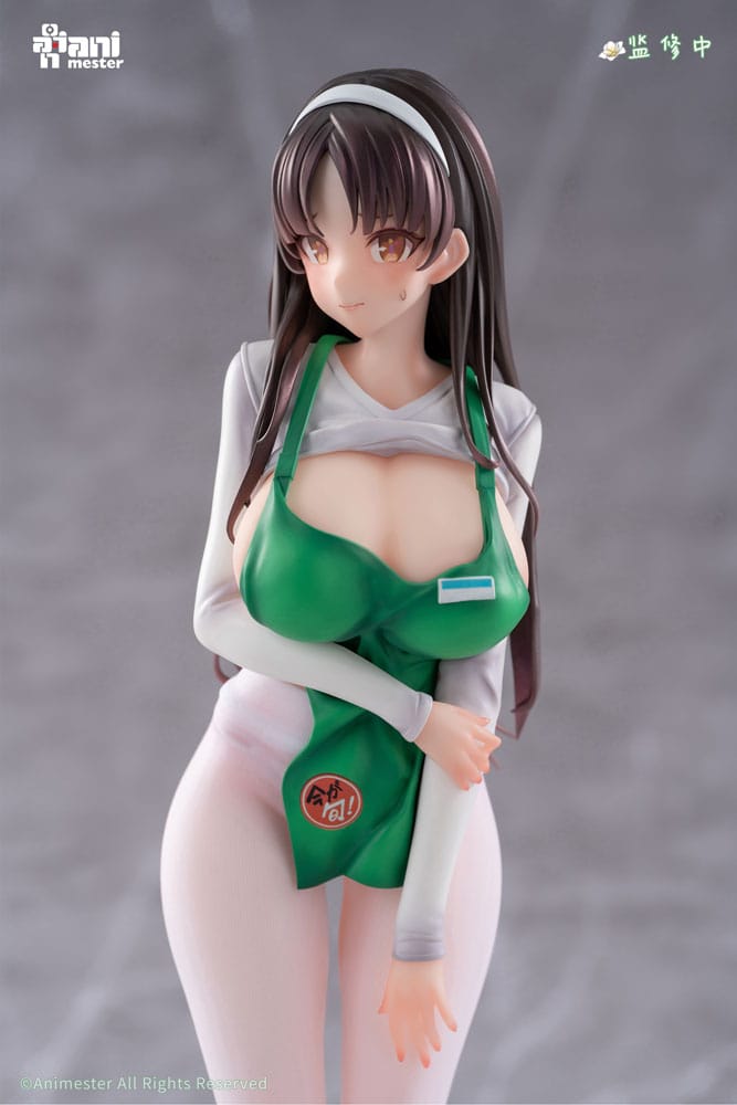 Original Character Statue 1/6 First Business! Mari Hanamiya the Gentle Shop Assistant illustration by POPQN 28 cm Image 12