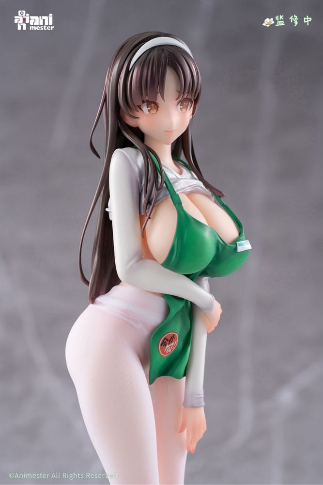 Original Character Statue 1/6 First Business! Mari Hanamiya the Gentle Shop Assistant illustration by POPQN 28 cm Image 13