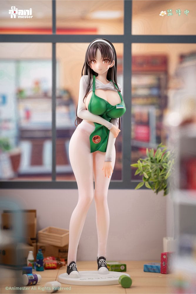 Original Character Statue 1/6 First Business! Mari Hanamiya the Gentle Shop Assistant illustration by POPQN 28 cm Image 15