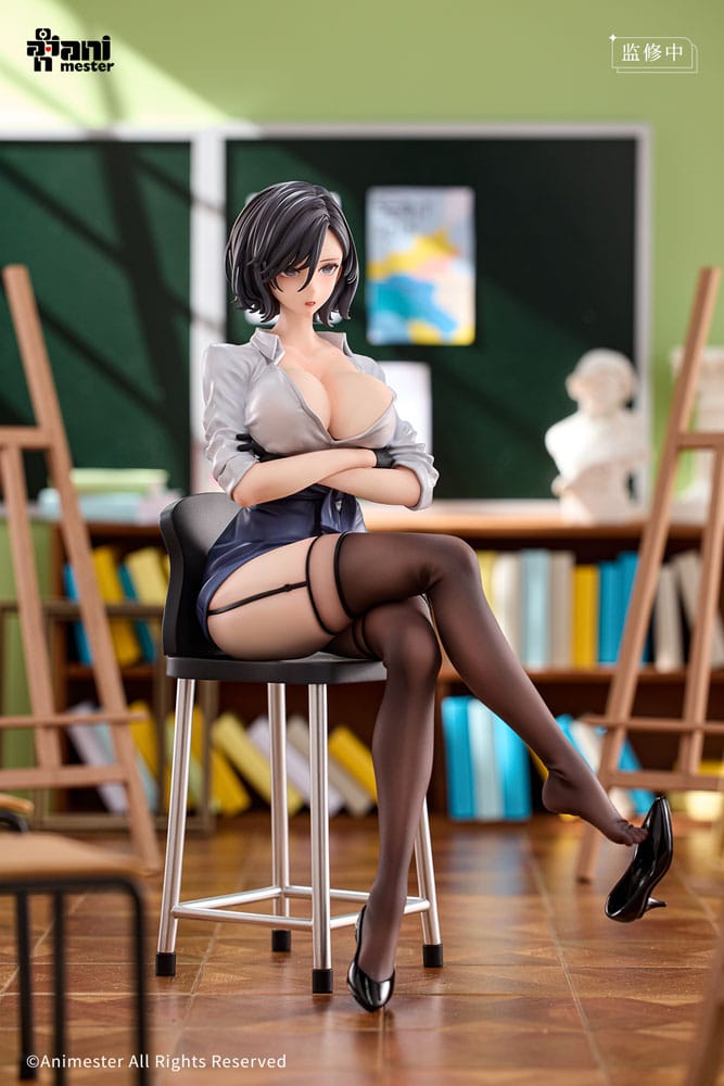 Original Character Statue 1/6 Rumi After-School Art Instruction 22 cm Image 3