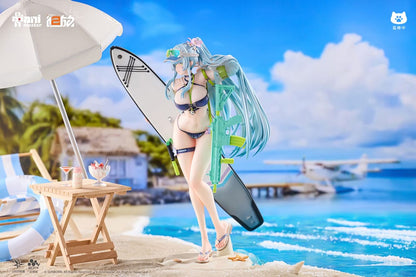 Girls' Frontline 2: Exilium Statue 1/7 HK416 Cerulean Breaker 24 cm Image 3