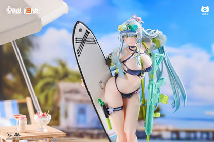 Girls' Frontline 2: Exilium Statue 1/7 HK416 Cerulean Breaker 24 cm Image 8