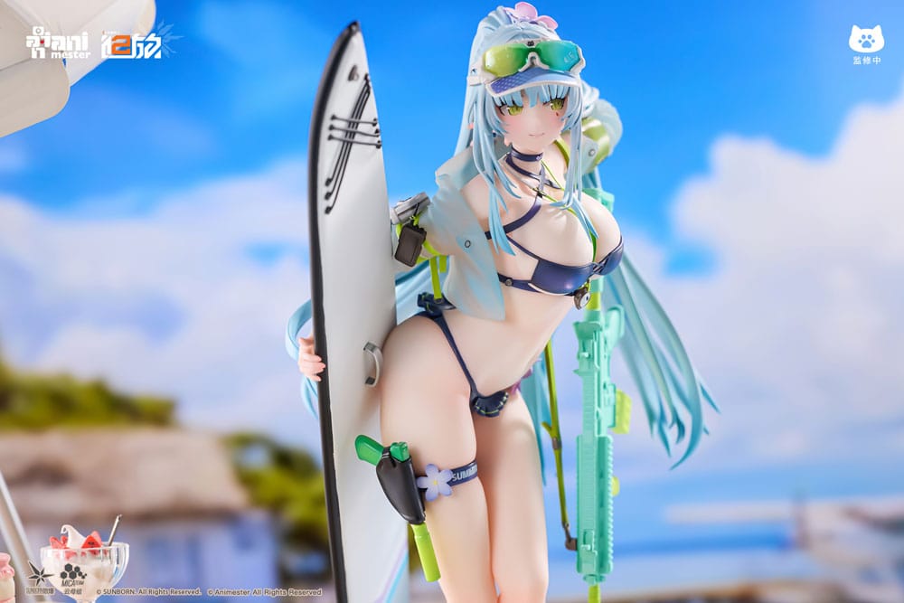 Girls' Frontline 2: Exilium Statue 1/7 HK416 Cerulean Breaker 24 cm Image 9