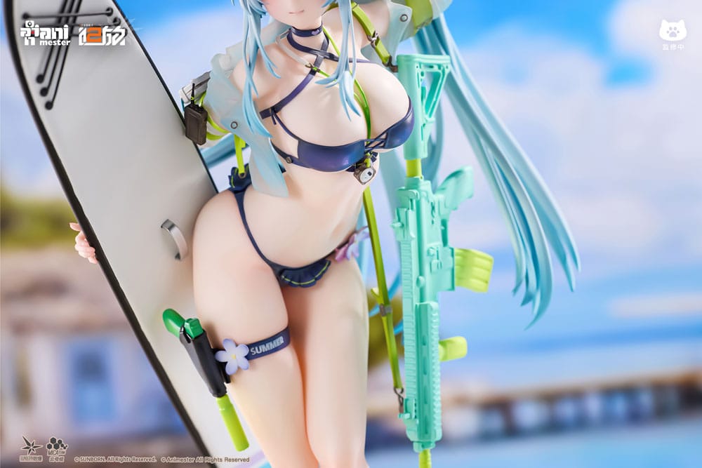Girls' Frontline 2: Exilium Statue 1/7 HK416 Cerulean Breaker 24 cm Image 10