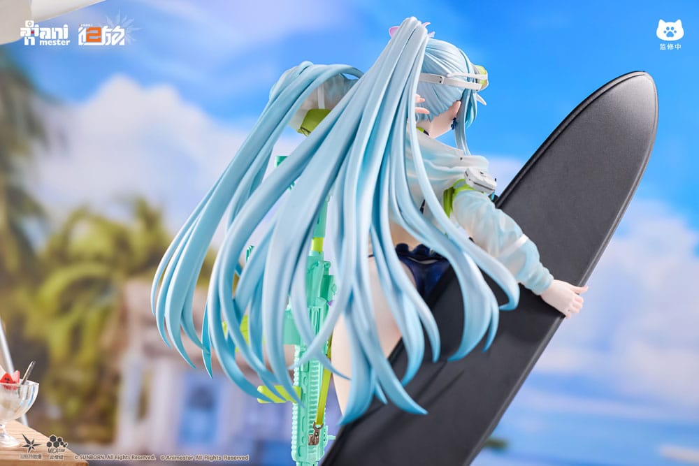 Girls' Frontline 2: Exilium Statue 1/7 HK416 Cerulean Breaker 24 cm Image 11