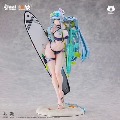 Girls' Frontline 2: Exilium Statue 1/7 HK416 Cerulean Breaker 24 cm Image 12