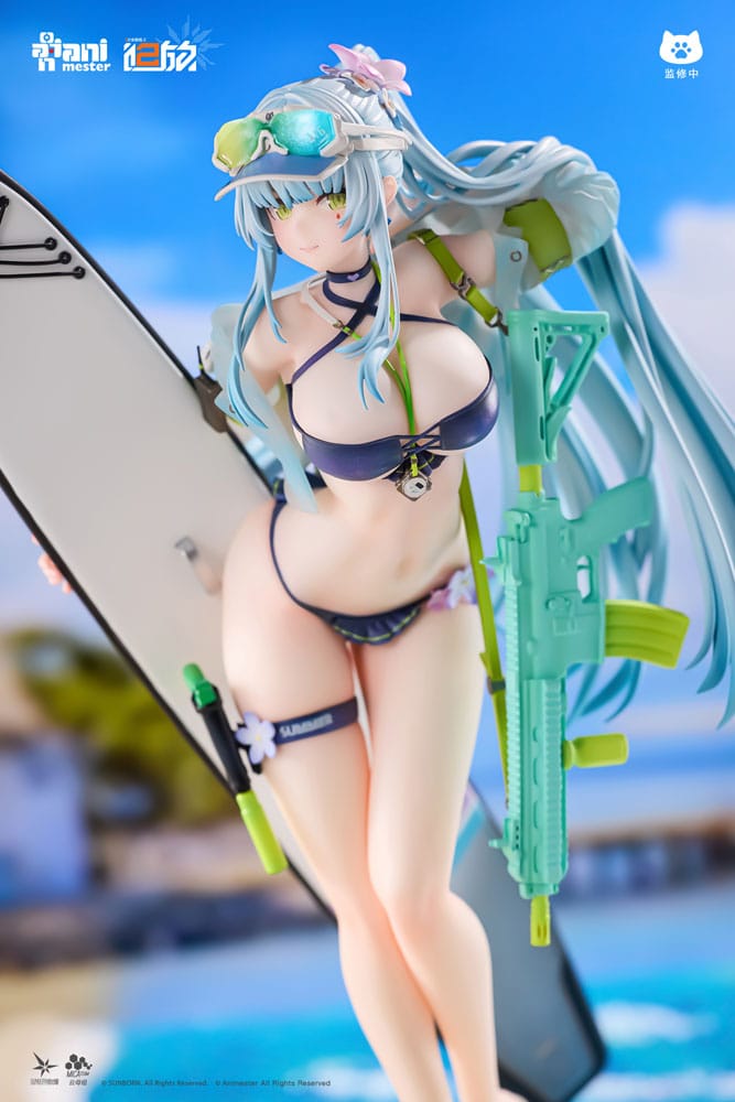 Girls' Frontline 2: Exilium Statue 1/7 HK416 Cerulean Breaker 24 cm Image 14