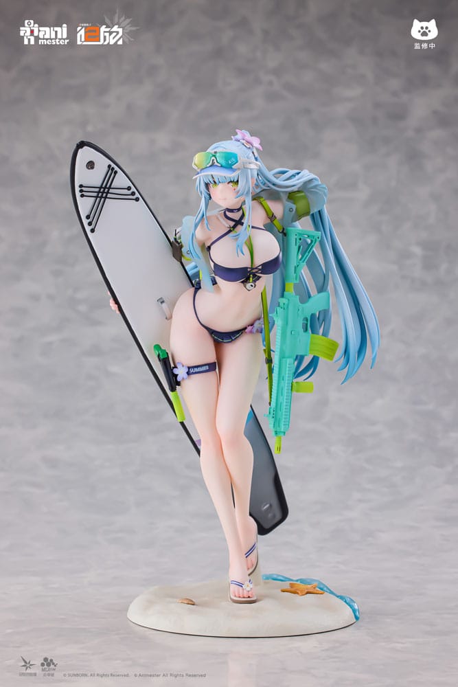 Girls' Frontline 2: Exilium Statue 1/7 HK416 Cerulean Breaker 24 cm Image 15
