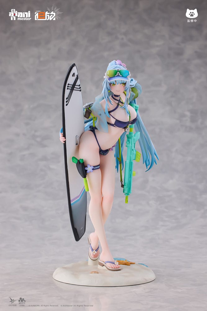 Girls' Frontline 2: Exilium Statue 1/7 HK416 Cerulean Breaker 24 cm Image 16