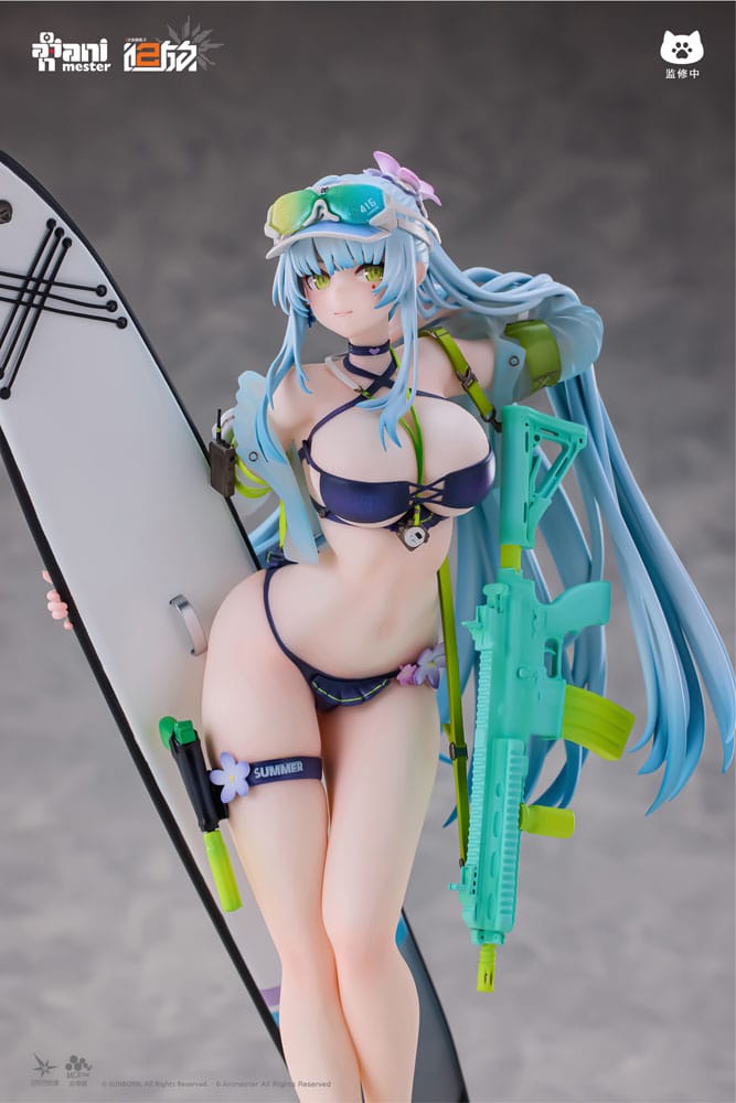 Girls' Frontline 2: Exilium Statue 1/7 HK416 Cerulean Breaker 24 cm Image 19