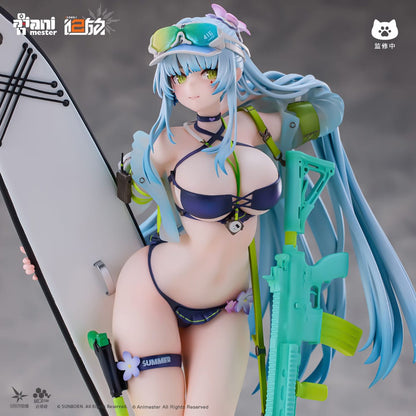 Girls' Frontline 2: Exilium Statue 1/7 HK416 Cerulean Breaker 24 cm Image 21