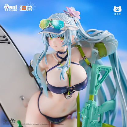 Girls' Frontline 2: Exilium Statue 1/7 HK416 Cerulean Breaker 24 cm Image 23