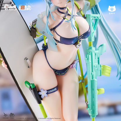 Girls' Frontline 2: Exilium Statue 1/7 HK416 Cerulean Breaker 24 cm Image 24