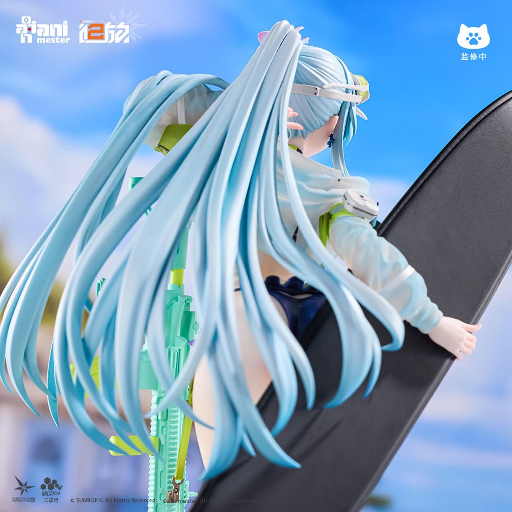 Girls' Frontline 2: Exilium Statue 1/7 HK416 Cerulean Breaker 24 cm Image 25