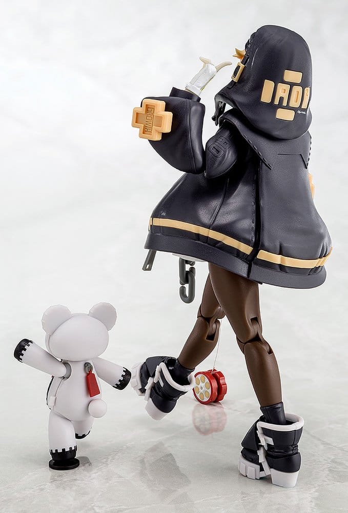 Guilty Gear Strive Plastic Model Kit Bridget Articulated Black Color Ver. 14 cm Image 11