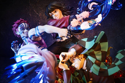 Demon Slayer: Kimetsu no Yaiba PVC Figur Tanjiro Kamado & Giyu Tomioka & Akaza 13 cm Image 3