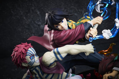 Demon Slayer: Kimetsu no Yaiba PVC Figur Tanjiro Kamado & Giyu Tomioka & Akaza 13 cm Image 6