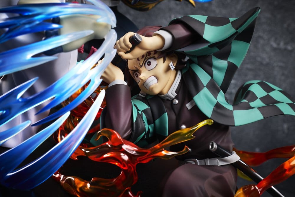 Demon Slayer: Kimetsu no Yaiba PVC Figur Tanjiro Kamado & Giyu Tomioka & Akaza 13 cm Image 7