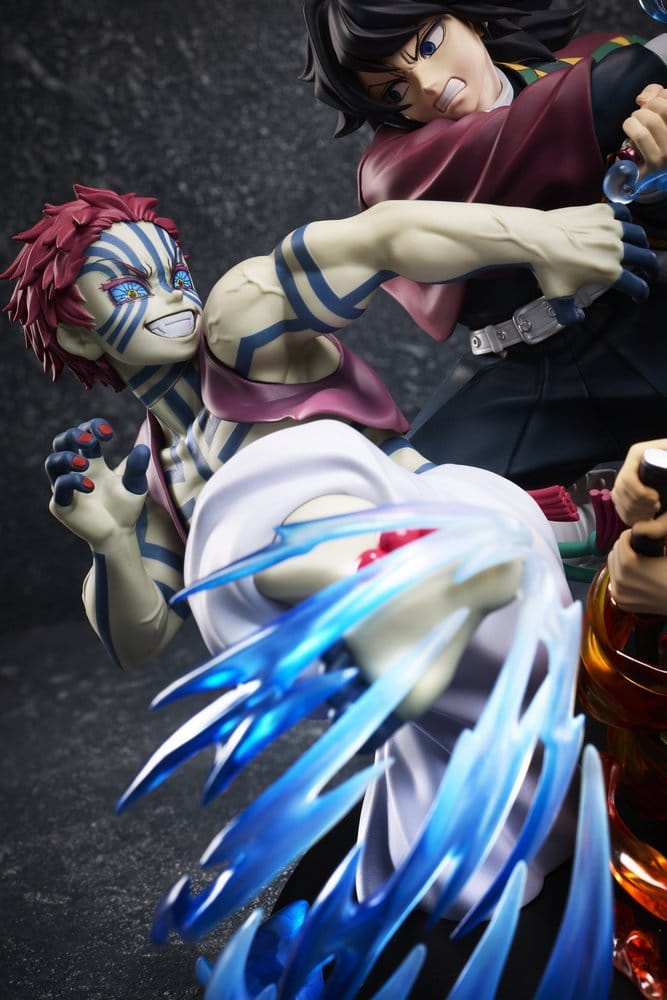 Demon Slayer: Kimetsu no Yaiba PVC Figur Tanjiro Kamado & Giyu Tomioka & Akaza 13 cm Image 9
