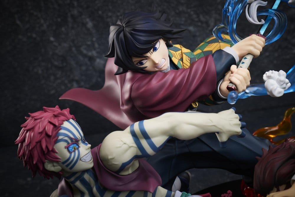 Demon Slayer: Kimetsu no Yaiba PVC Figur Tanjiro Kamado & Giyu Tomioka & Akaza 13 cm Image 10
