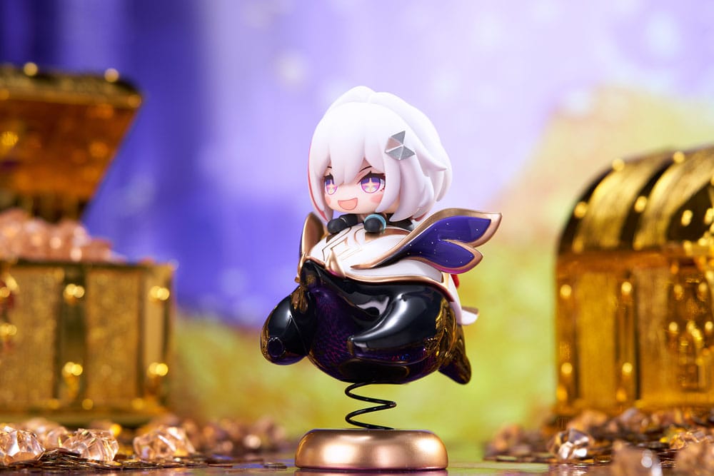 Honkai: Star Rail PVC Statue Hu Tao Chibi Topaz & Numby Chibi Chara Yurayura Stand 10 cm Image 6