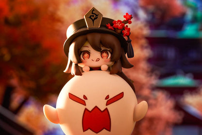 Genshin Impact PVC Statue Hu Tao Chibi Chara Yurayura Stand Ver. (re-run) 10 cm Image 4