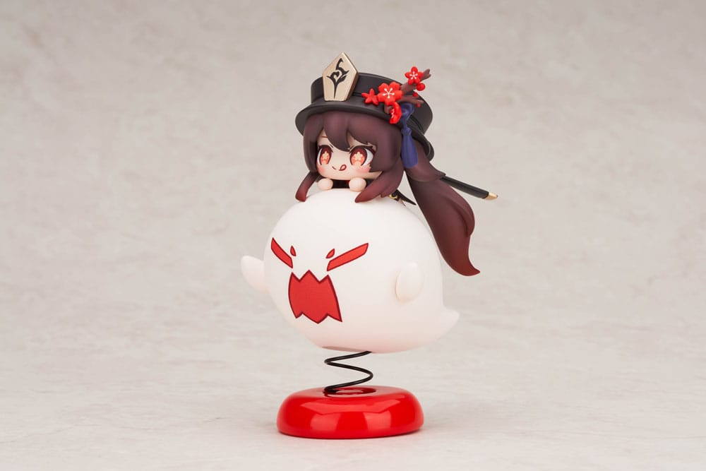 Genshin Impact PVC Statue Hu Tao Chibi Chara Yurayura Stand Ver. (re-run) 10 cm Image 7