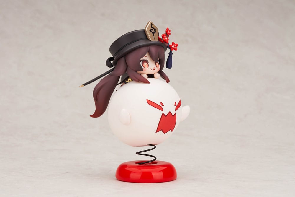 Genshin Impact PVC Statue Hu Tao Chibi Chara Yurayura Stand Ver. (re-run) 10 cm Image 11