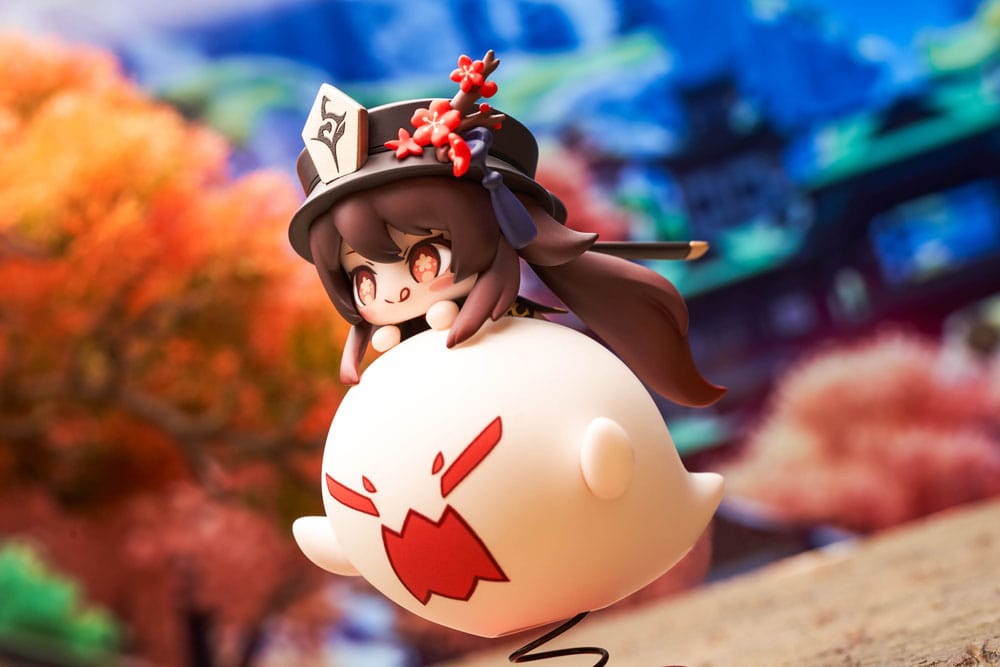 Genshin Impact PVC Statue Hu Tao Chibi Chara Yurayura Stand Ver. (re-run) 10 cm Image 14