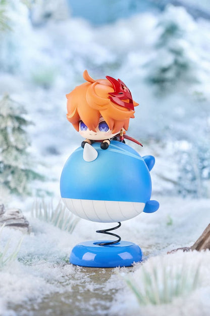 Genshin Impact PVC Statue Tartalinga/Child Chibi Chara Yurayura Stand Ver. 11 cm Image 8