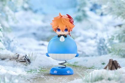 Genshin Impact PVC Statue Tartalinga/Child Chibi Chara Yurayura Stand Ver. 11 cm Image 9
