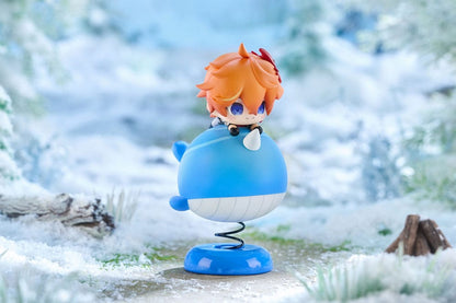 Genshin Impact PVC Statue Tartalinga/Child Chibi Chara Yurayura Stand Ver. 11 cm Image 10