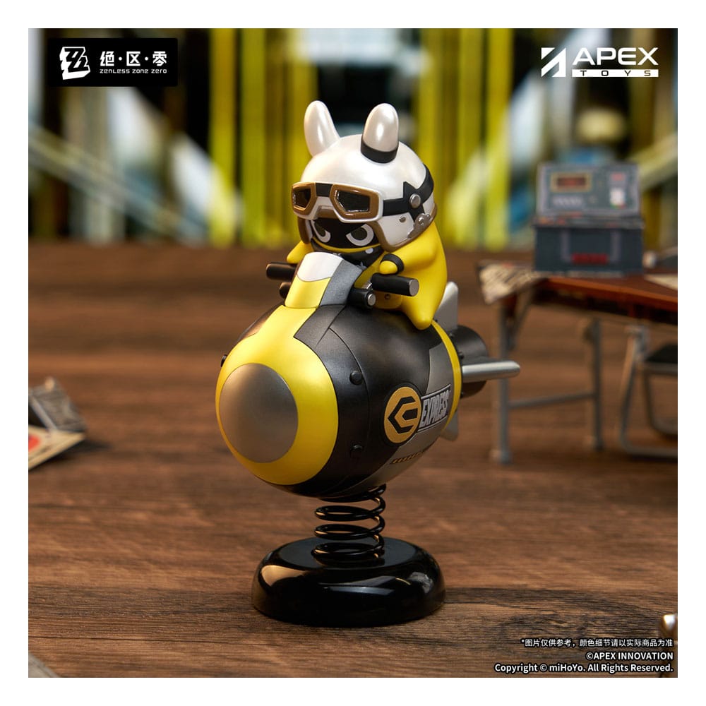 Zenless Zone Zero PVC Statue Happy Shake Rocketboo 10 cm Image 2