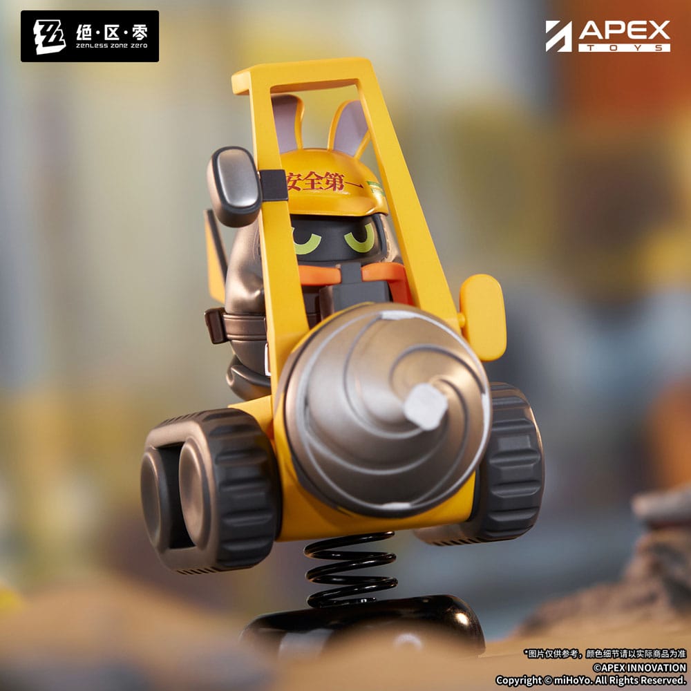 Zenless Zone Zero PVC Statue Happy Shake Safety 10 cm Image 8