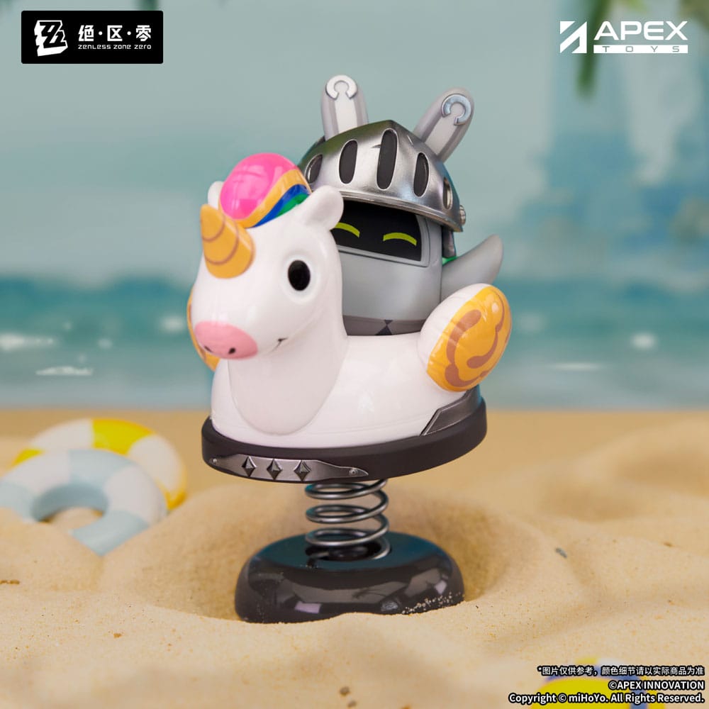 Zenless Zone Zero PVC Statue Happy Shake Knightboo 9 cm Image 4