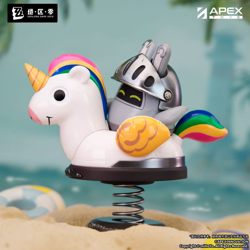 Zenless Zone Zero PVC Statue Happy Shake Knightboo 9 cm Image 5