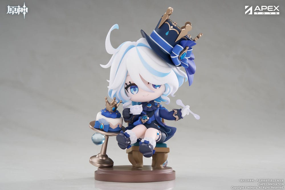 Genshin Impact PVC Statue Furina Amai Gogo no Sanbika Chibi Chara Ver. 13 cm Image 1
