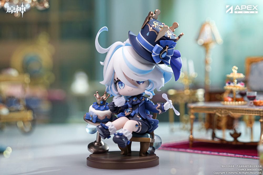 Genshin Impact PVC Statue Furina Amai Gogo no Sanbika Chibi Chara Ver. 13 cm Image 9