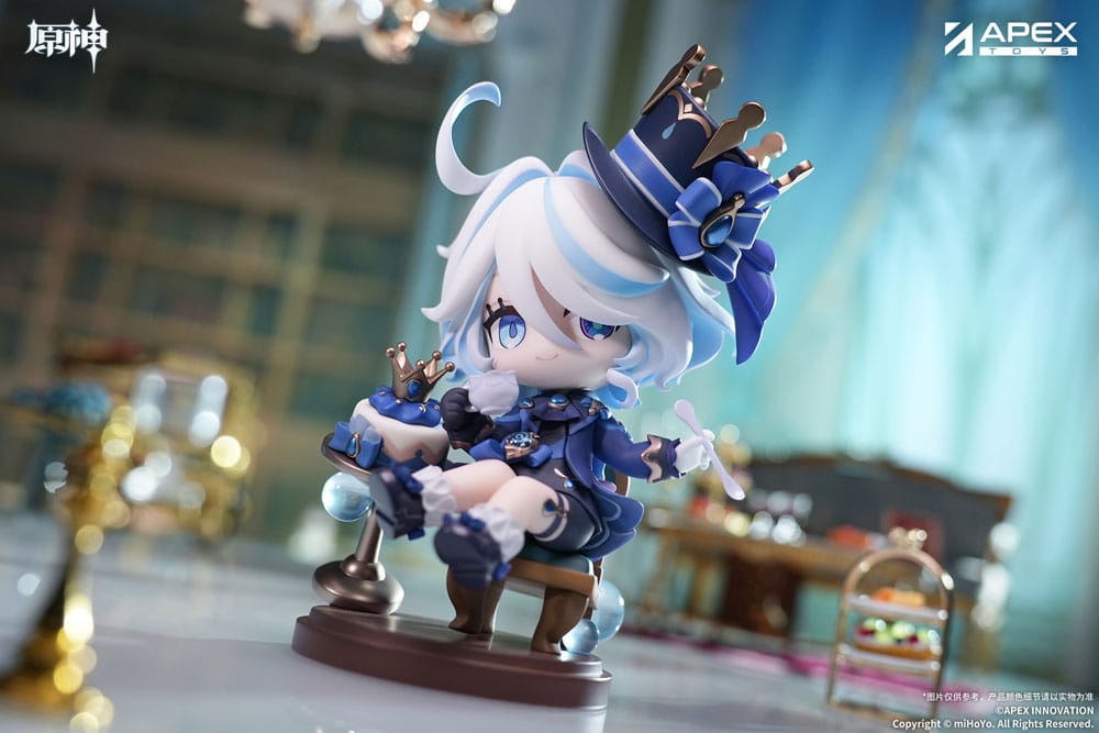 Genshin Impact PVC Statue Furina Amai Gogo no Sanbika Chibi Chara Ver. 13 cm Image 11