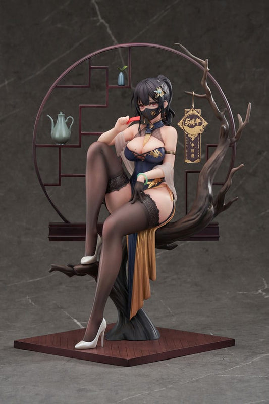 Original Character PVC Statue 1/7 Xiami China Dress Genboku Ver. 26 cm Image 1