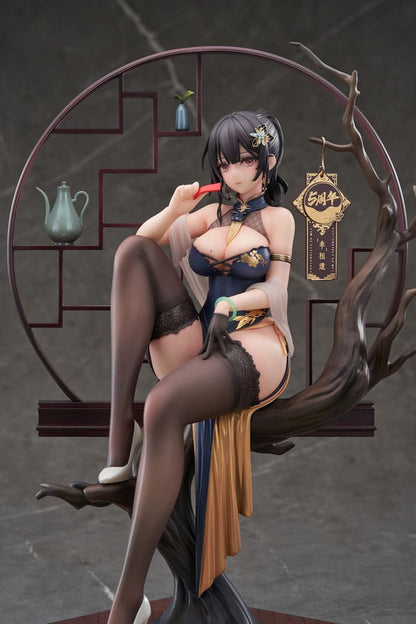 Original Character PVC Statue 1/7 Xiami China Dress Genboku Ver. 26 cm Image 11