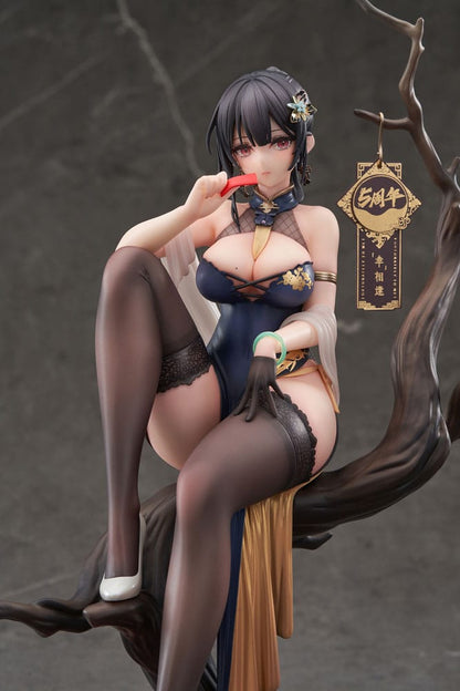 Original Character PVC Statue 1/7 Xiami China Dress Genboku Ver. 26 cm Image 12