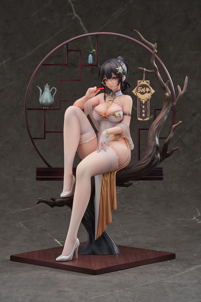 Original Character PVC Statue 1/7 Xiami China Dress Step On Snow Ver. 26 cm Image 1